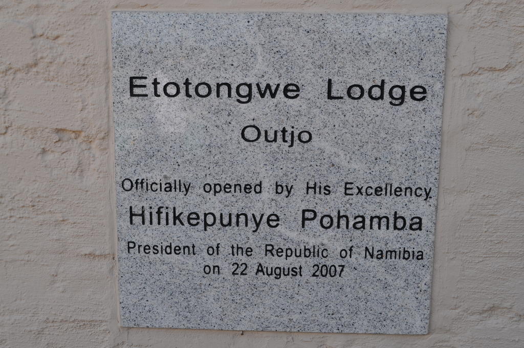 Etotongwe Lodge Outjo Zewnętrze zdjęcie